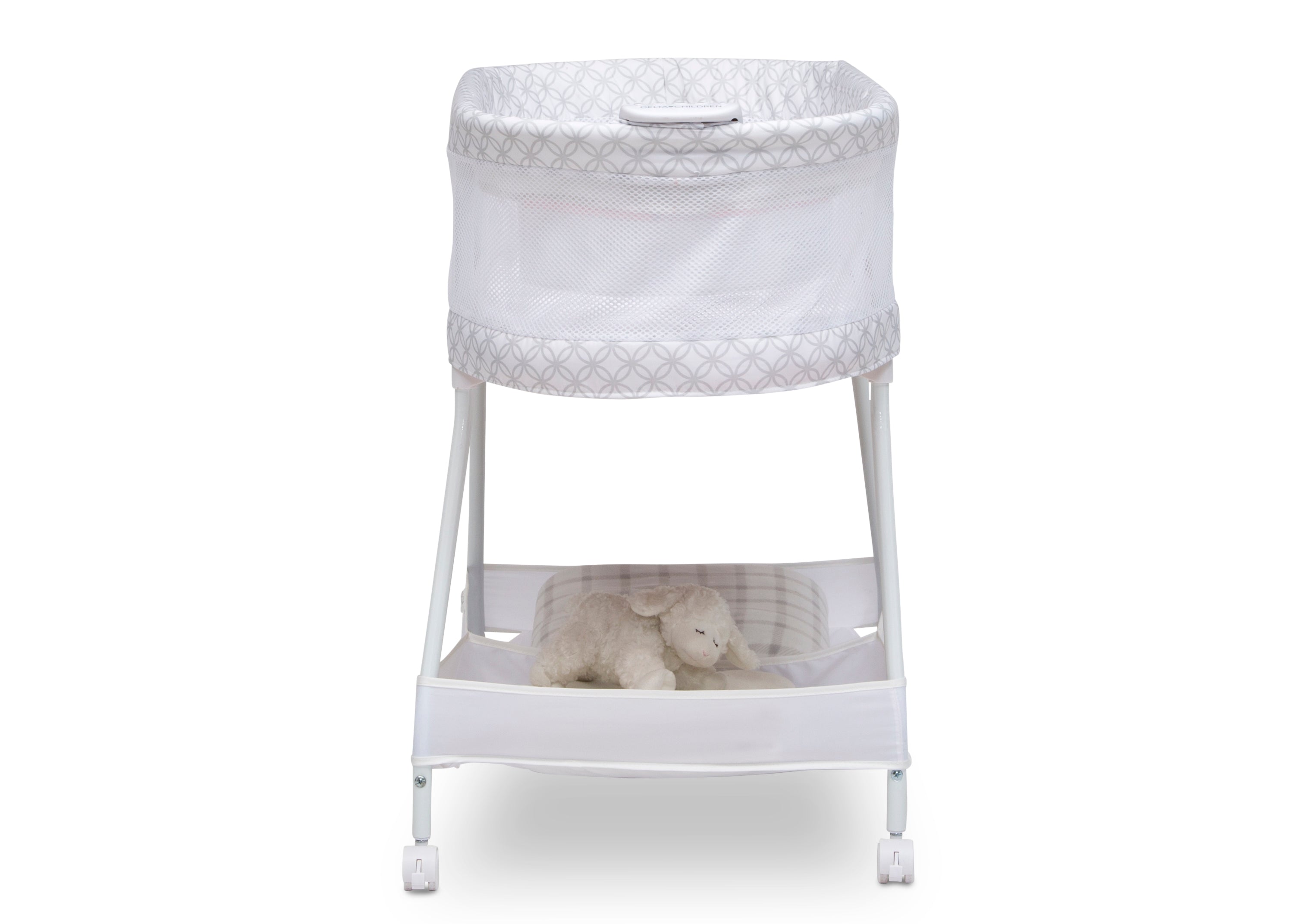 Sweet Dreams Baby Bassinet with Breathable Airflow Mesh - Perfect for Nursery, Bedroom & Travel - Safe & Comfortable Infant Sleeper for Newborns