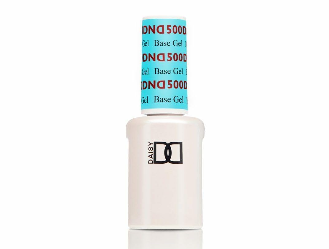 DND 500 Gel Base Coat - Long-Lasting Nail Primer for Gel Polish - Perfect for Manicures, Pedicures & DIY Nail Art at Home
