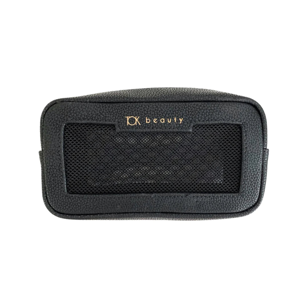 TOK Cosmetic Bag - Waterproof Makeup Pouch for Travel & Daily Use | Compact Organizer for Lipstick, Brushes & Skincare | Perfect for Gym, Beach & On-the-Go Essentials