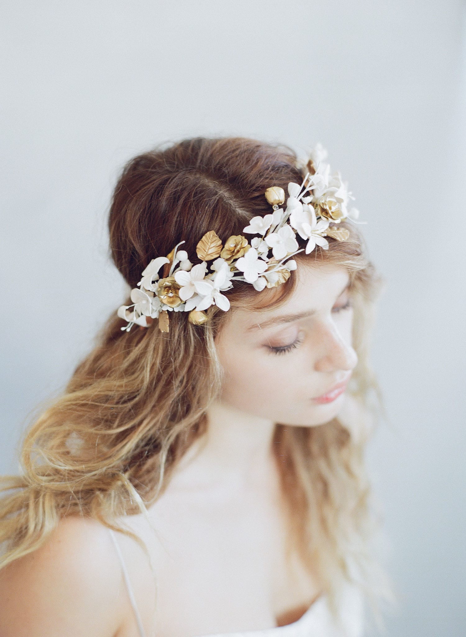 Woodland Flora Headband - Style #747 | Nature-Inspired Hair Accessory for Women, Perfect for Outdoor Weddings, Festivals & Boho Fashion