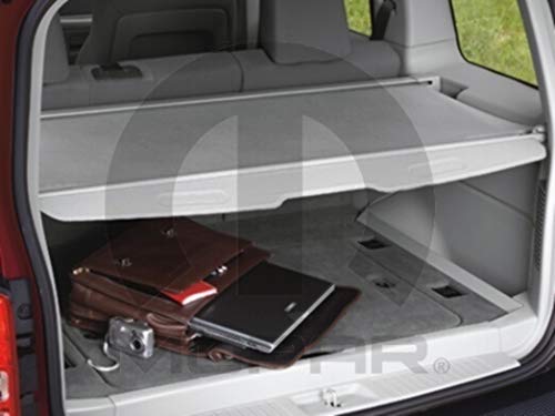 Genuine Jeep Accessories 82211078 Beige Cargo Area Security Cover - Durable Trunk Storage Protection for Wrangler & Grand Cherokee - Perfect for Road Trips, Camping & Outdoor Adventures