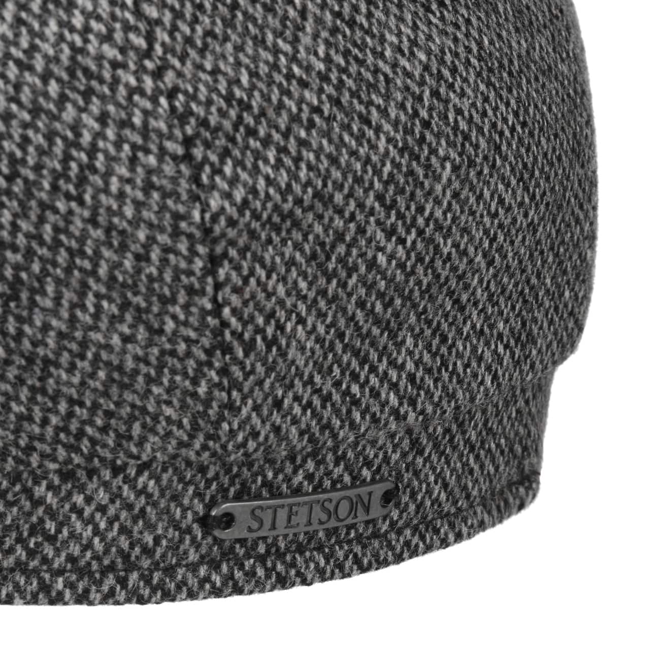 Stetson Hatteras Harridge Wool Flat Cap for Men - Classic Winter Hat for Outdoor Activities, Travel & Casual Wear