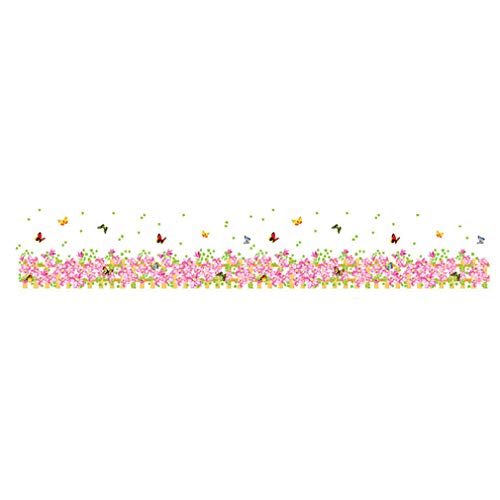 Butterflies Flowers Fences Skirting Line