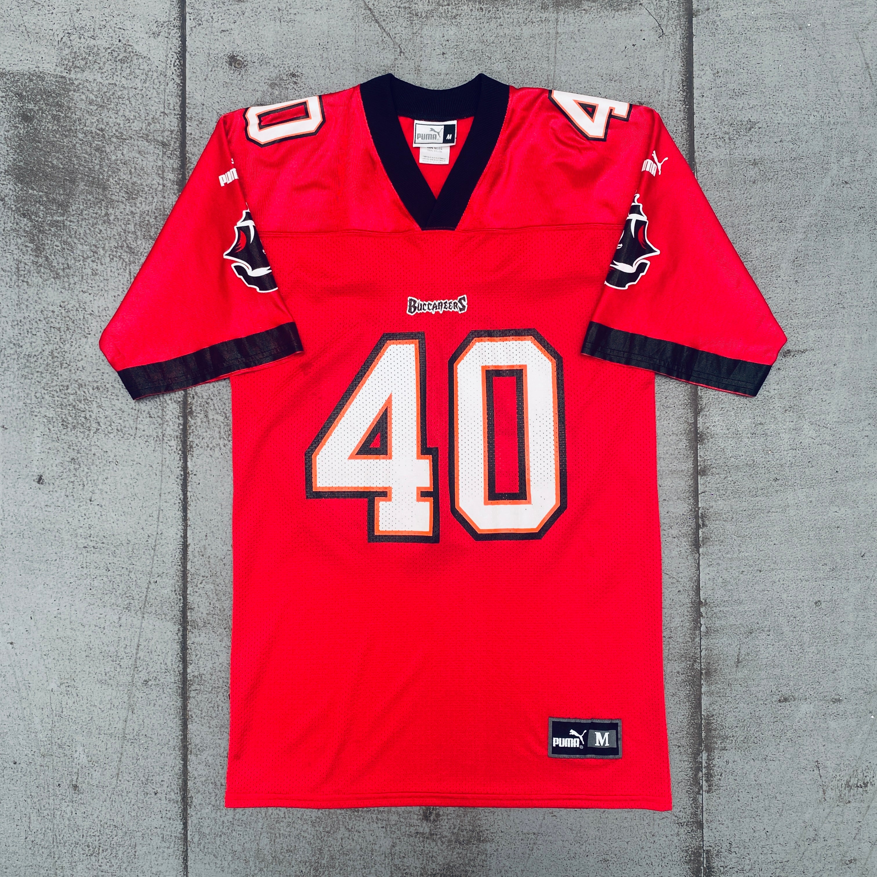 Authentic Tampa Bay Buccaneers Mike Alstott 1998/99 Replica Jersey (Men's) - Perfect for NFL Games, Tailgating & Fan Collections