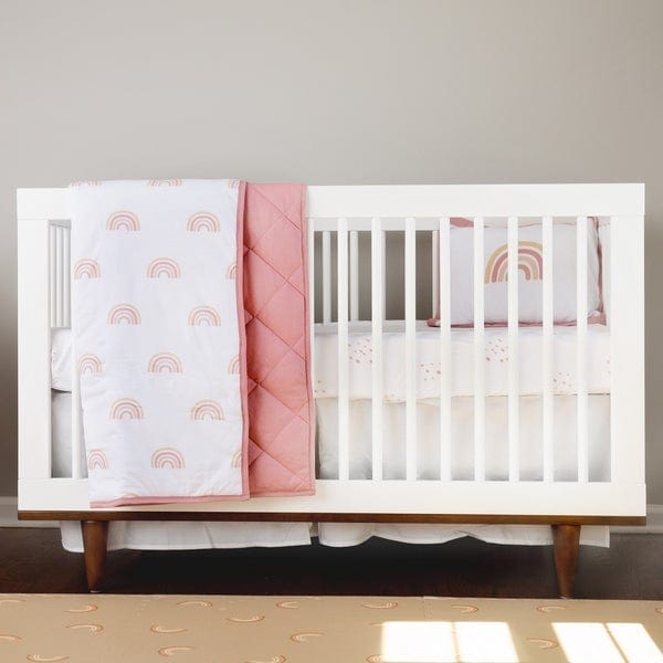 Elys & Co Soft Organic Cotton Crib Sheet - Single Pack for Baby Crib & Bassinet - Perfect for Nursery, Daycare & Travel
