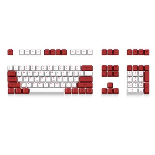 Akko X Ducky 108 Key OEM Profile PBT Dye Sublimation Keycaps Set for Mechanical Keyboard - Perfect for Gaming, Typing & Office Work