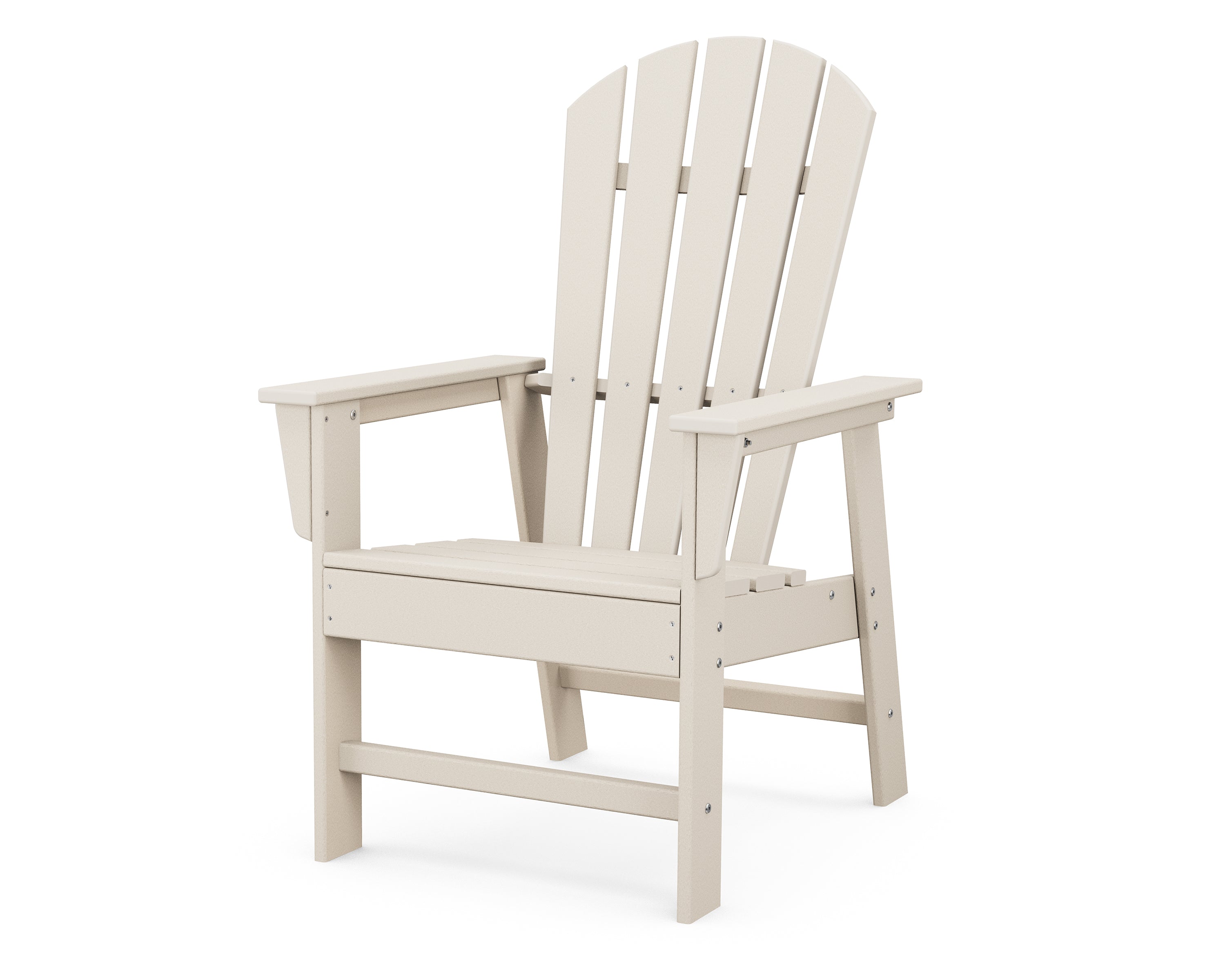 POLYWOOD South Beach Casual Chair - Outdoor Patio Furniture, All-Weather Resin Wicker, Comfortable Lounge Chair for Poolside, Garden, Deck, and Backyard Relaxation