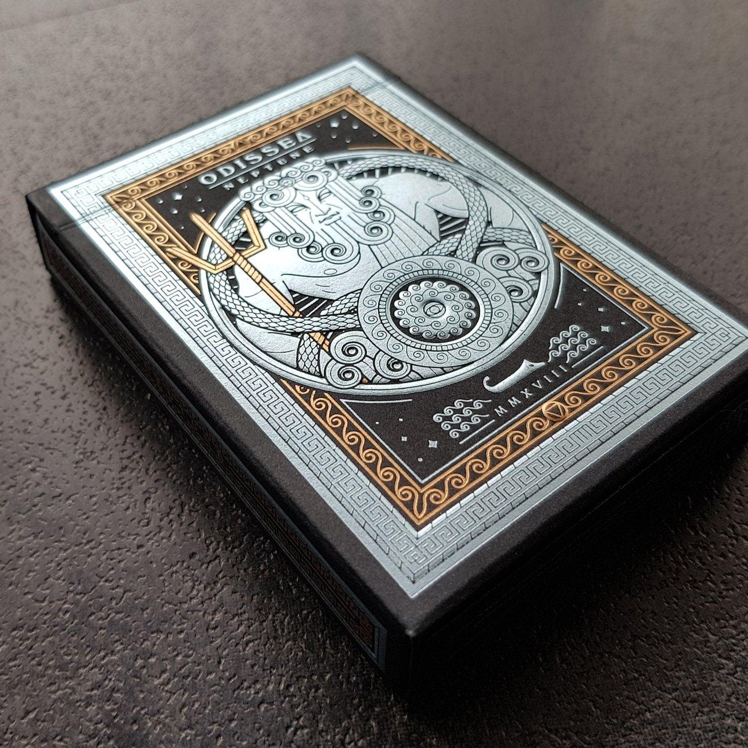 Odissea Neptune Playing Cards by Thirdway Industries - Premium Collectible Deck for Card Games, Magic Tricks & Poker Nights