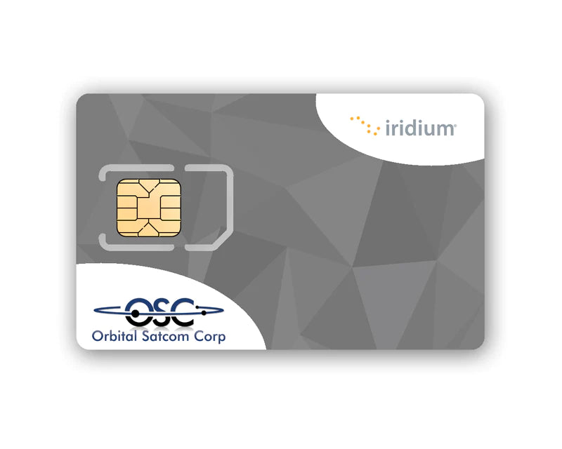 Iridium Satellite Phone Prepaid SIM Cards - Global Coverage for Remote Communication, Emergency Use & Outdoor Adventures