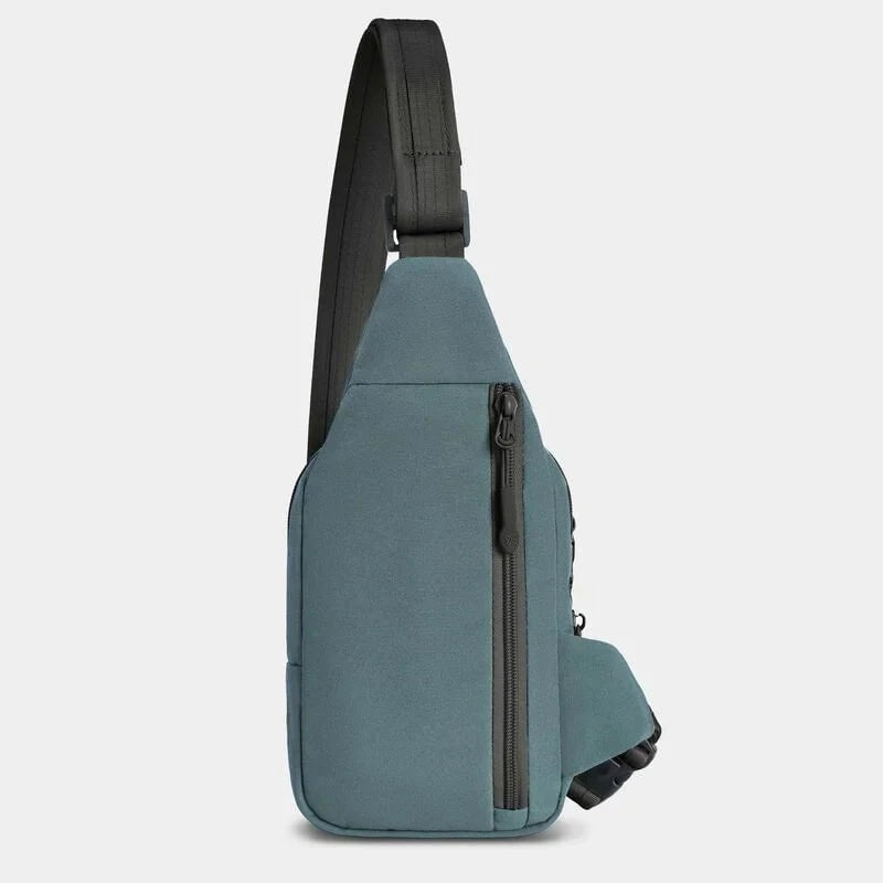 Travelon The Voyages Anti-Theft Compact Sling Bag - Secure Crossbody Purse for Travel, Commuting & Everyday Use