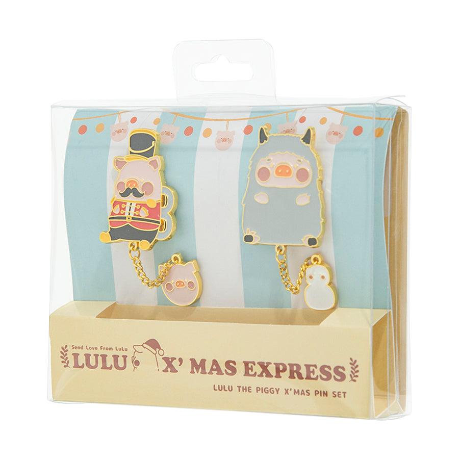 TOYZEROPLUS LuLu Christmas Pin Set - Cute Holiday Enamel Pins for Backpacks, Jackets & Gifts - Perfect for Christmas Decorations, DIY Crafts & Party Favors