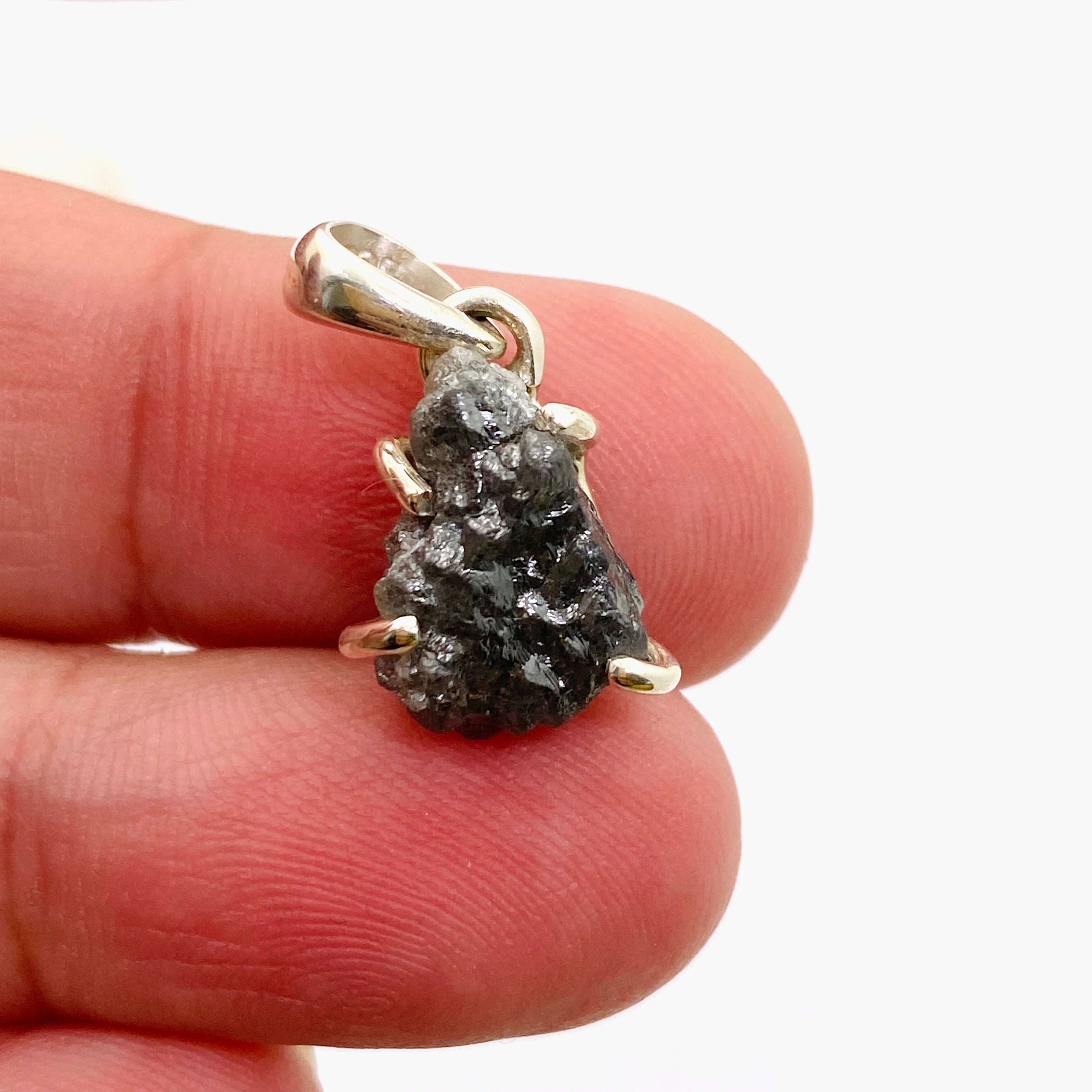 Natural Freeform Rough Diamond Pendant Necklace PPGJ1037 - Unique Handmade Jewelry for Women, Boho Chic Style, Perfect for Weddings & Special Occasions