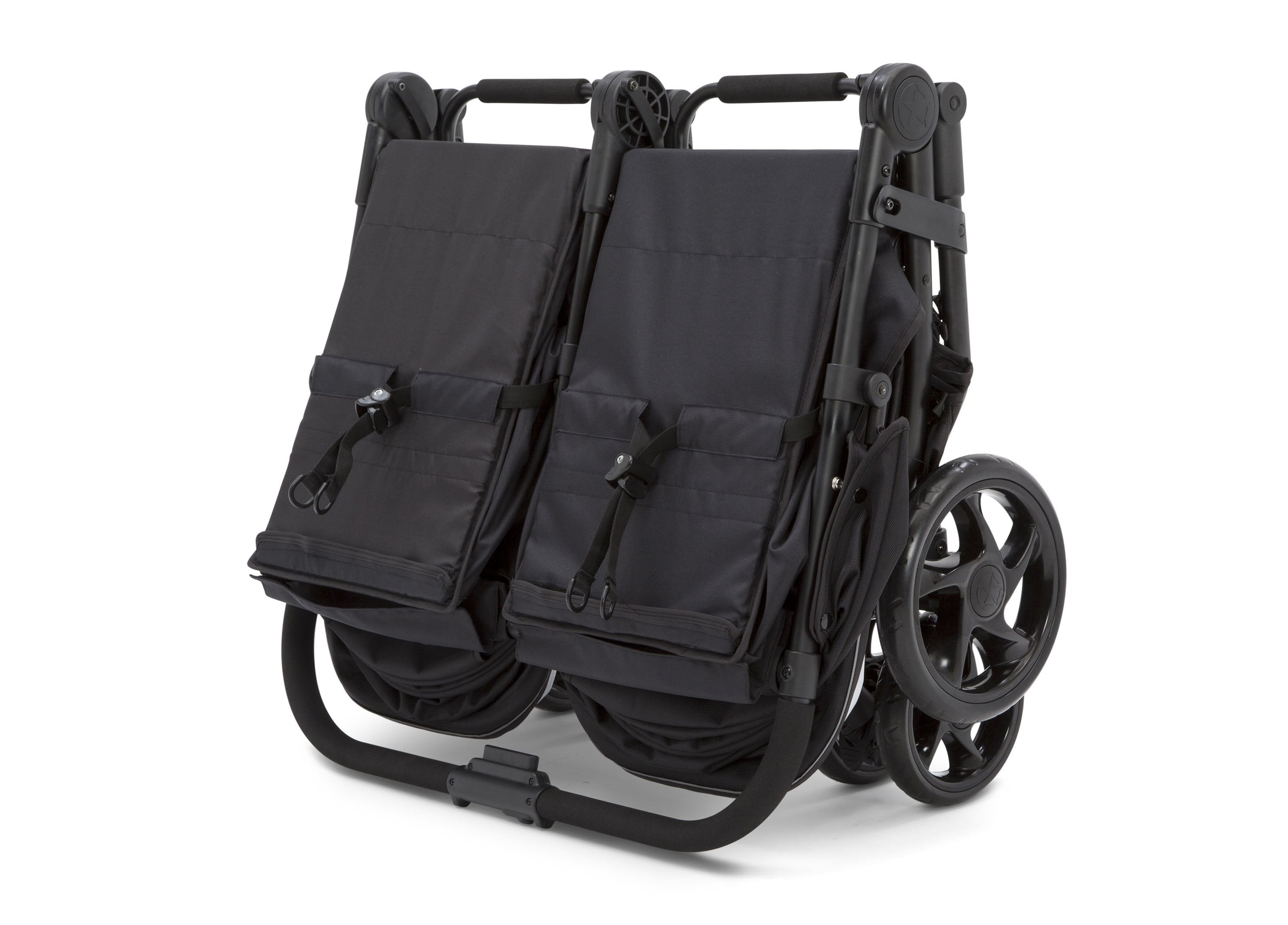 Jeep® Destination Side by Side Double Stroller - Lightweight & Compact for Twins or Siblings - Perfect for Shopping, Travel & Outdoor Adventures