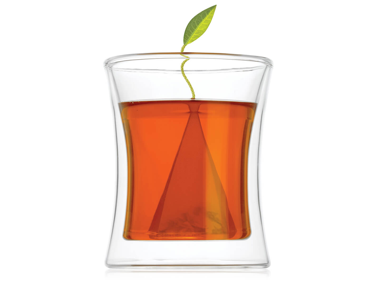 Premium Double Walled Glass Tea Accessories Set - Insulated Tea Cup & Infuser for Hot/Cold Brewing - Perfect for Home, Office & Gift Giving