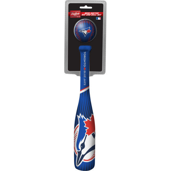 Rawlings Mini Softee Bat and Ball Set for Kids - Soft Baseball Training Equipment for Toddlers & Beginners - Perfect for Backyard Play, T-Ball Practice, and Outdoor Sports Activities (Model: 01160004114)