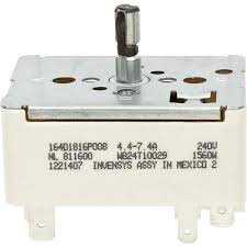 WB24T10029 Infinite Switch for GE Stove, Oven & Range - Compatible with WB24T10029 Replacement Part - Perfect for Kitchen Appliance Repairs & DIY Upgrades