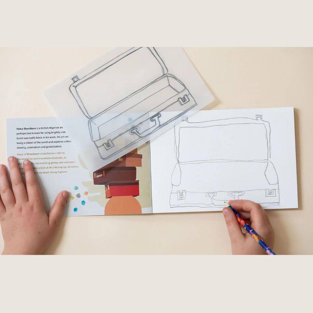 LoLA Travel With Art Postcards - Creative Handmade Greeting Cards for Travel Lovers | Perfect for Scrapbooking, Journaling & Souvenirs