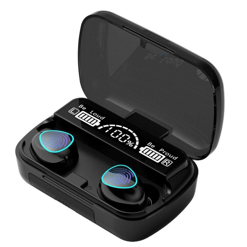 SGNics Wireless Earbuds Bluetooth 5.1 Headphones - IPX7 Waterproof, Built-in Mic, TWS Stereo Sound - Compatible with Samsung Galaxy S7 & Other Smartphones - Perfect for Workouts, Running, Travel & Daily Commute