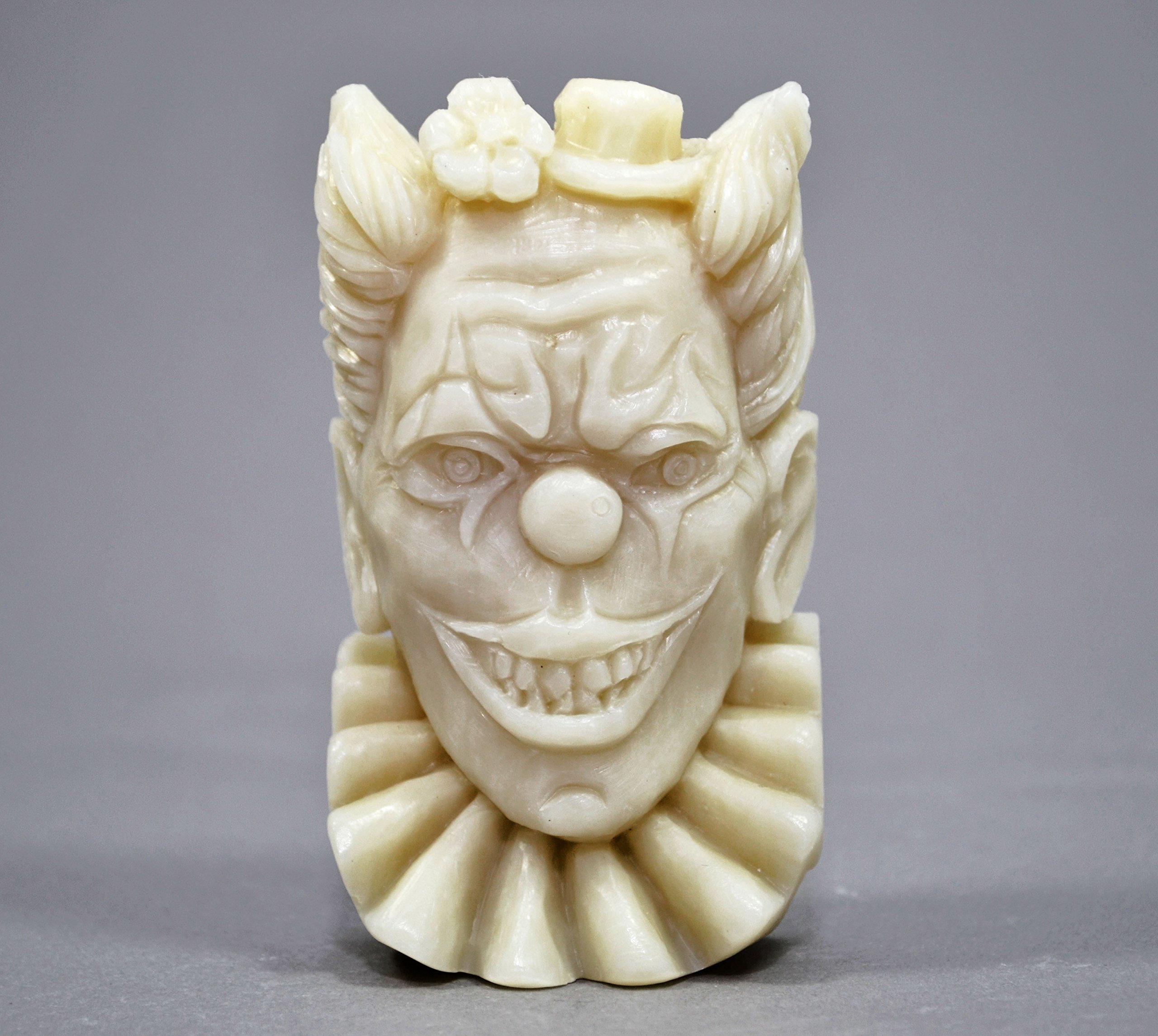 Clown Silicone Mold for Soap, Plaster, Wax, Resin & Clay - Joker Face Design - Perfect for DIY Crafts, Candle Making, and Home Decor Projects