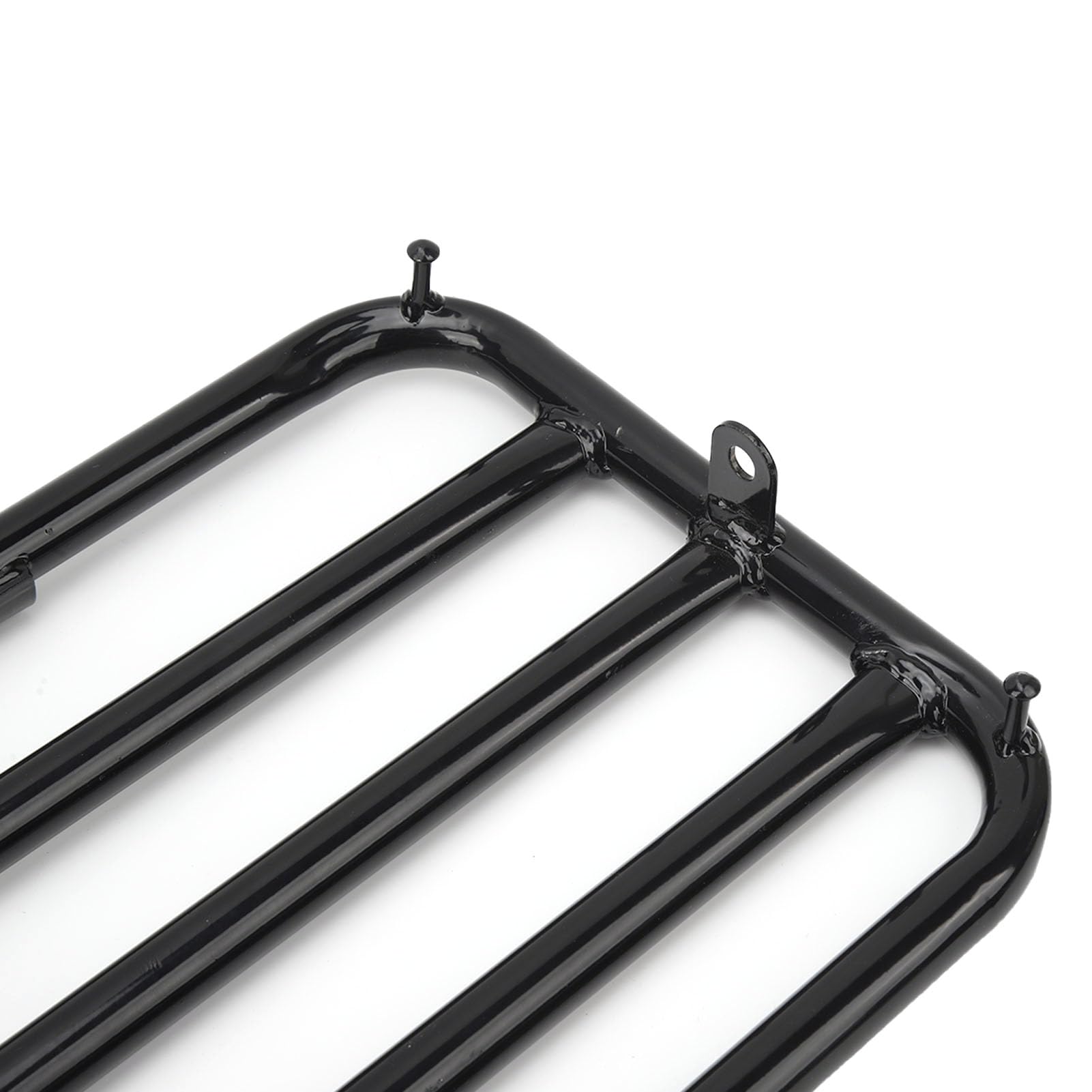 405x295mm Mini Bike Rear Rack - Steel Alloy Rear Seat Luggage Carrier for Coleman Trail CT200U 196cc | Durable Cargo Rack Bracket Replacement for Mini Bikes, Perfect for Camping, Hunting & Outdoor Adventures