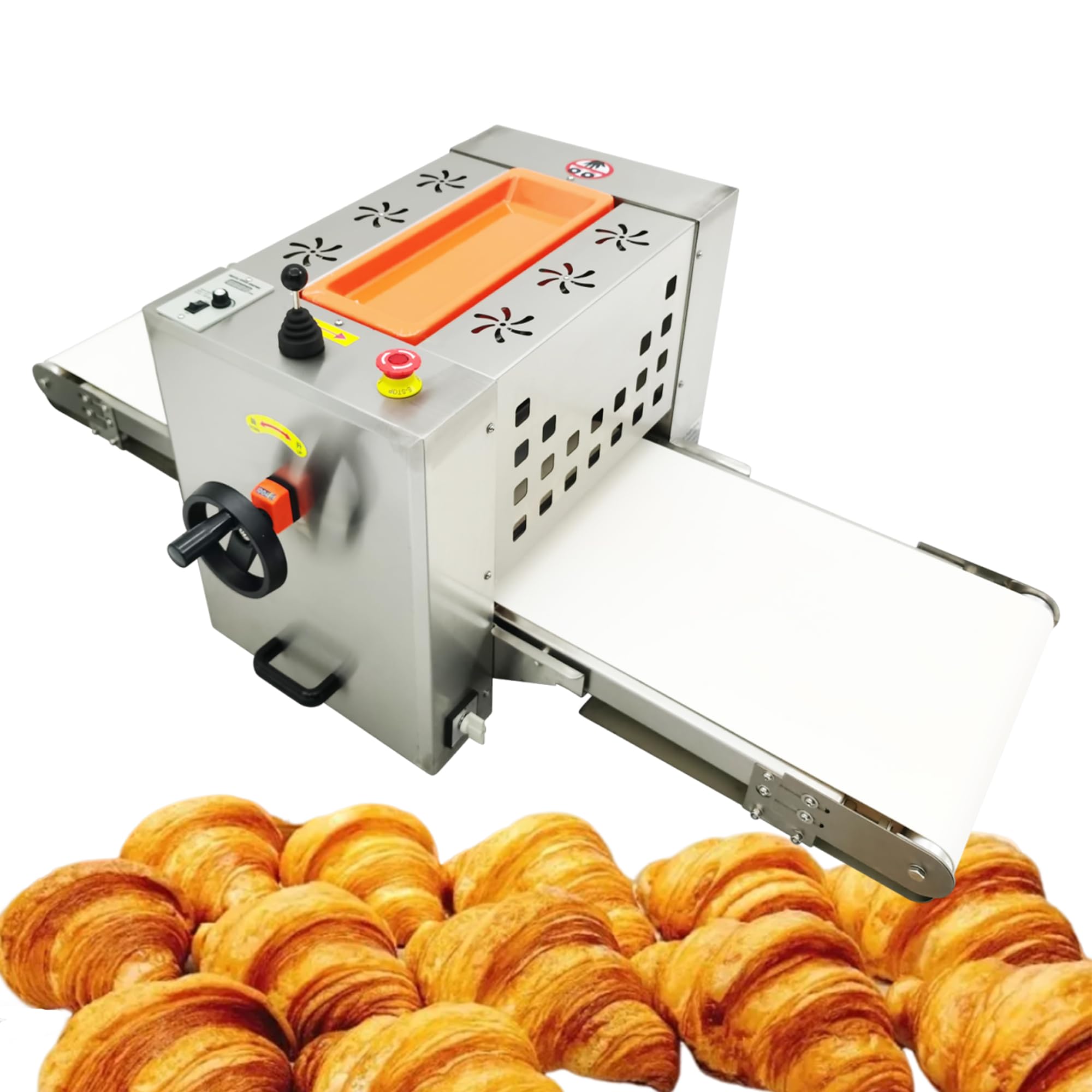 Stainless Steel Mini Dough Sheeter Machine 49