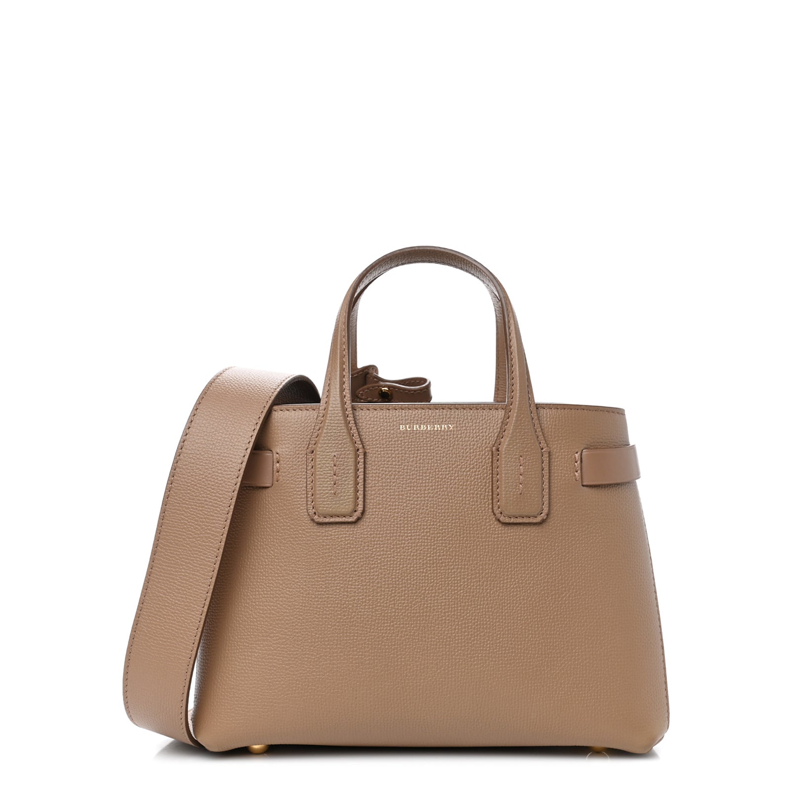 Burberry Brown Leather Zip Handbag with Multiple Pockets - Stylish Crossbody Bag for Women, Perfect for Work, Travel & Everyday Use