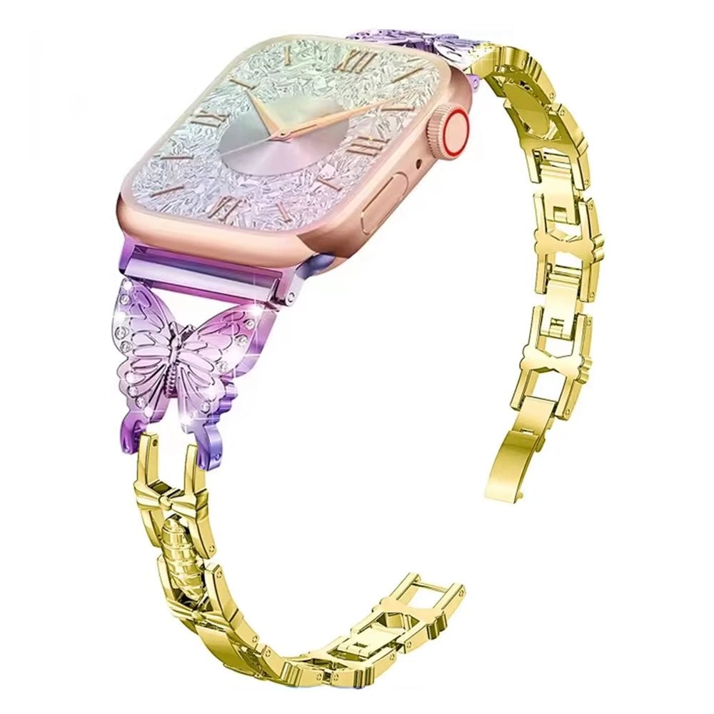 Luxury MajesticLuxe Wing Apple Watch Band for Women - Elegant & Stylish Replacement Strap for Workouts, Office & Everyday Wear