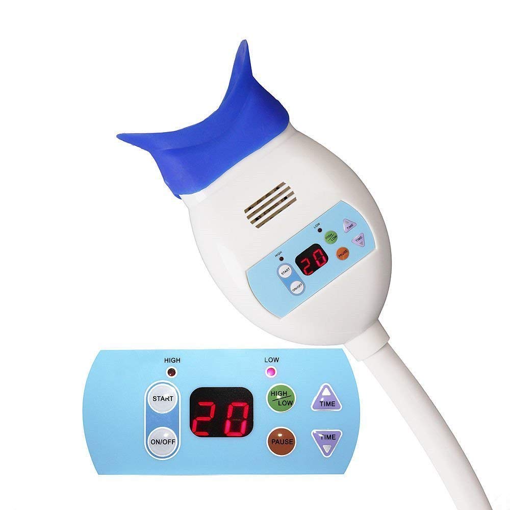 Professional LED Teeth Whitening Machine with Accelerator Light Lamp - Fast & Effective Dental Bleaching for Brighter Smiles - Perfect for Home & Salon Use