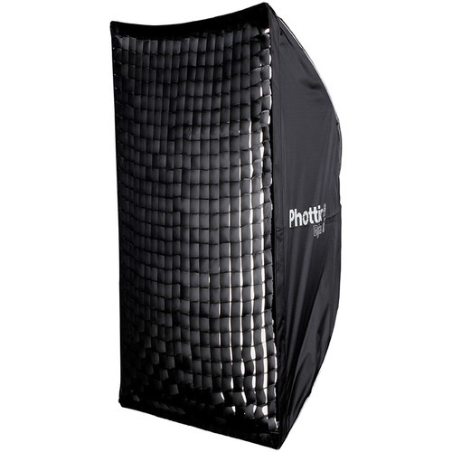 Phottix Raja Quick Folding Softbox 32x47In (80x120cm) with Bowens Style S Mount - Professional Photography Lighting Diffuser for Studio & Portrait Shoots