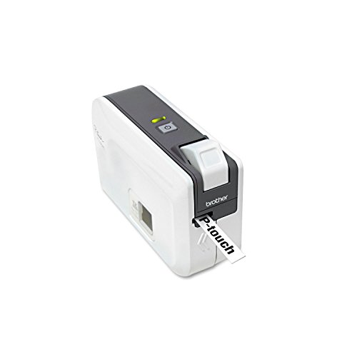 Brother P-Touch PT-1230PC Thermal Label Printer - Monochrome Direct Thermal & Transfer Printing - Compatible with Windows/Mac - Perfect for Office, Warehouse & Home Organization