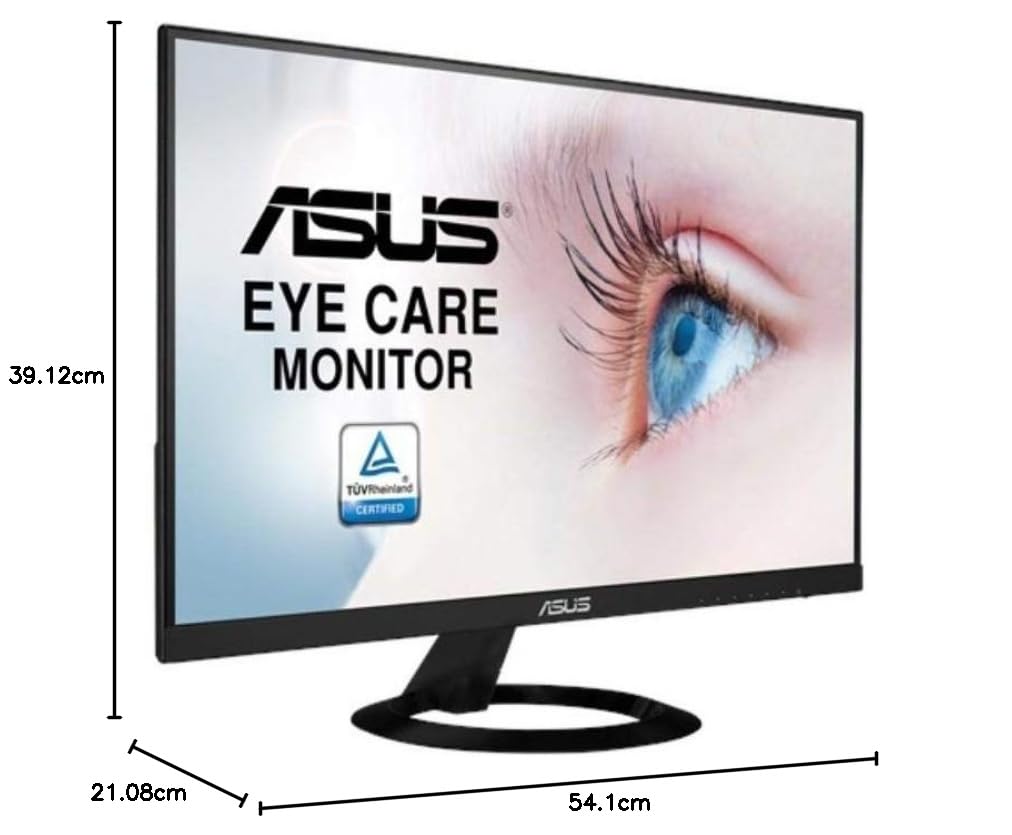 ASUS 23.8 Inch Full HD Gaming Monitor - 144Hz Refresh Rate, 1ms Response Time, FreeSync Premium - Perfect for Esports, PC Gaming & Home Office Setup
