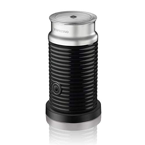 Nestle Nespresso Aeroccino3 3594 Black Milk Frother - Electric Whisk for Coffee, Latte & Cappuccino - Perfect for Home & Office Use