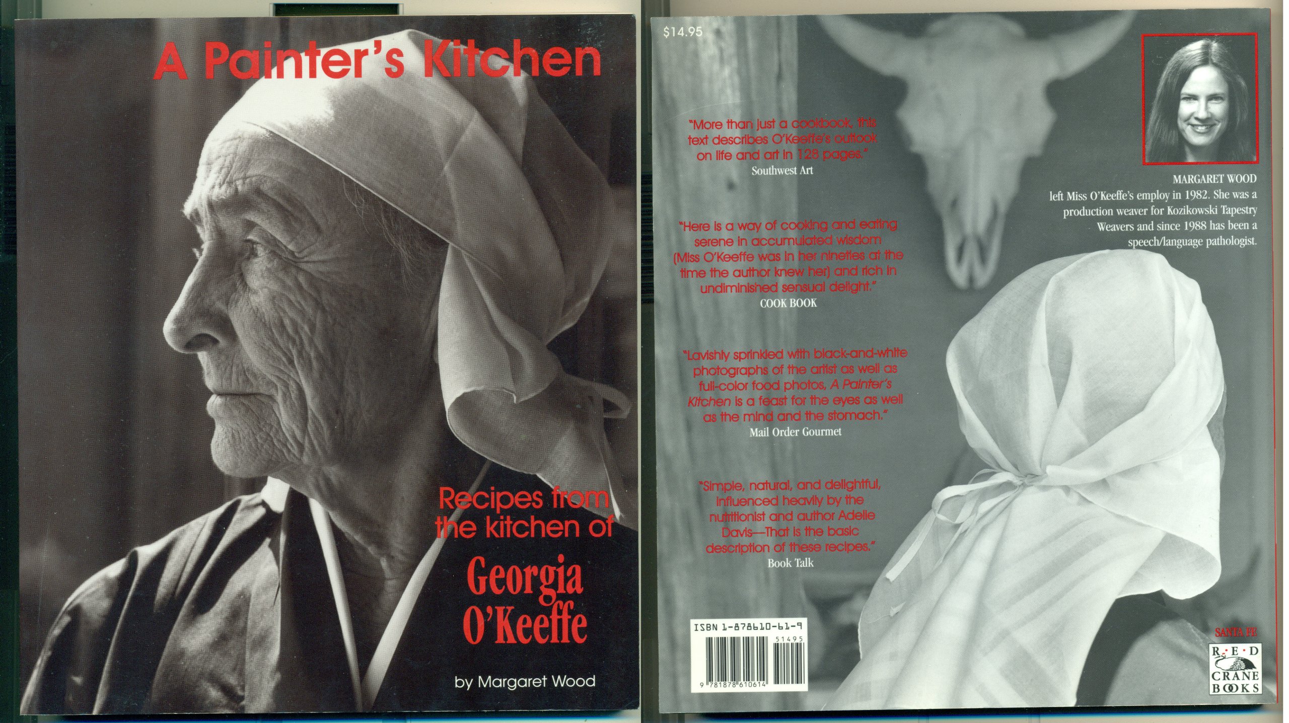 Georgia O'Keeffe's Painter's Kitchen Cookbook - Authentic Southwestern Recipes & Art-Inspired Meals | Red Crane Cookbook Series | Perfect for Art Lovers & Home Chefs