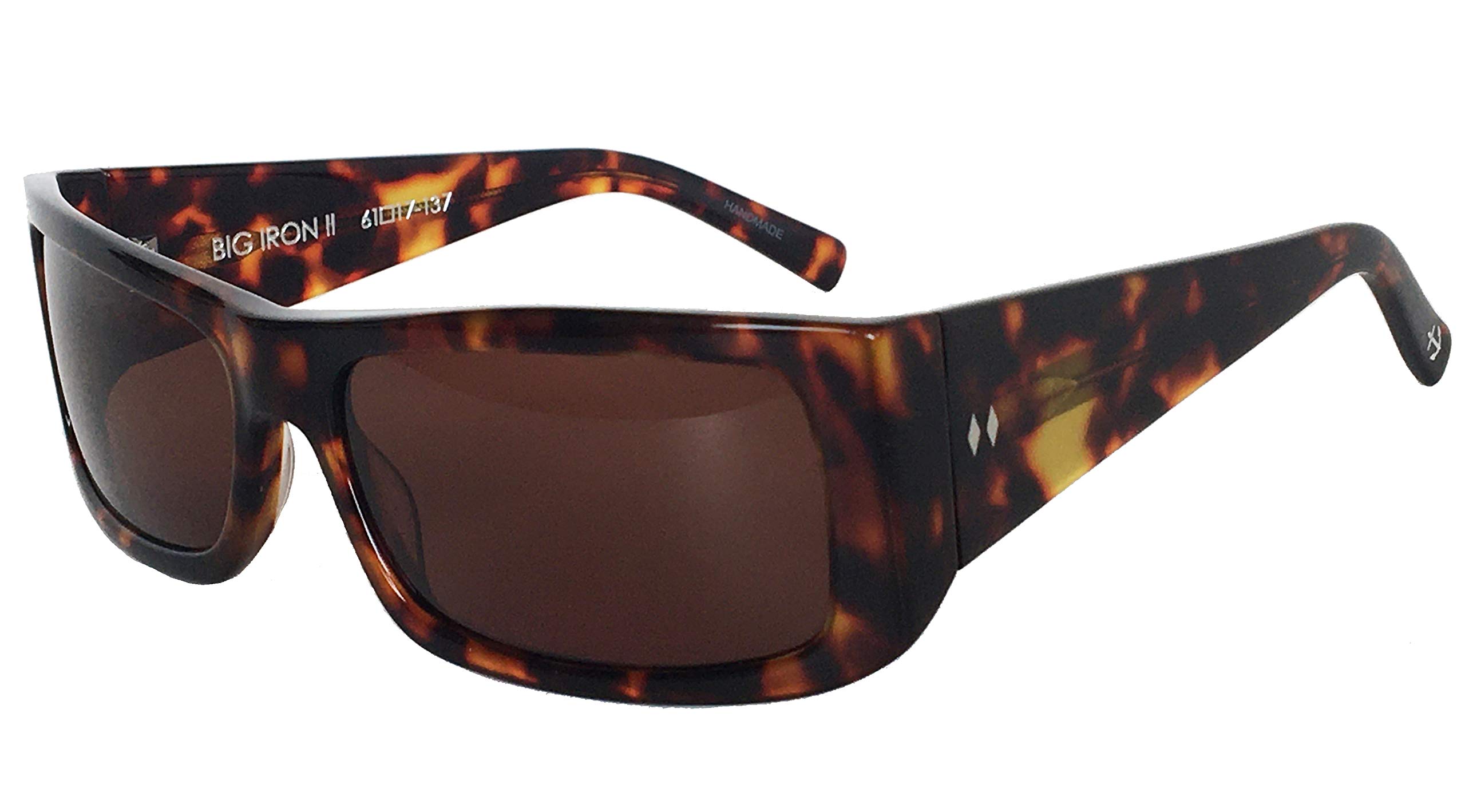 BIG IRON Polarized Sunglasses for Men & Women - UV Protection, Classic Retro Style - Perfect for Driving, Beach, and Outdoor Activities