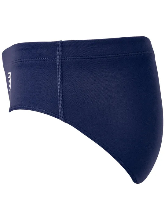Women's High Waist Athletic Briefs - Team Navy - Moisture Wicking & Breathable Underwear for Yoga, Running & Gym Workouts