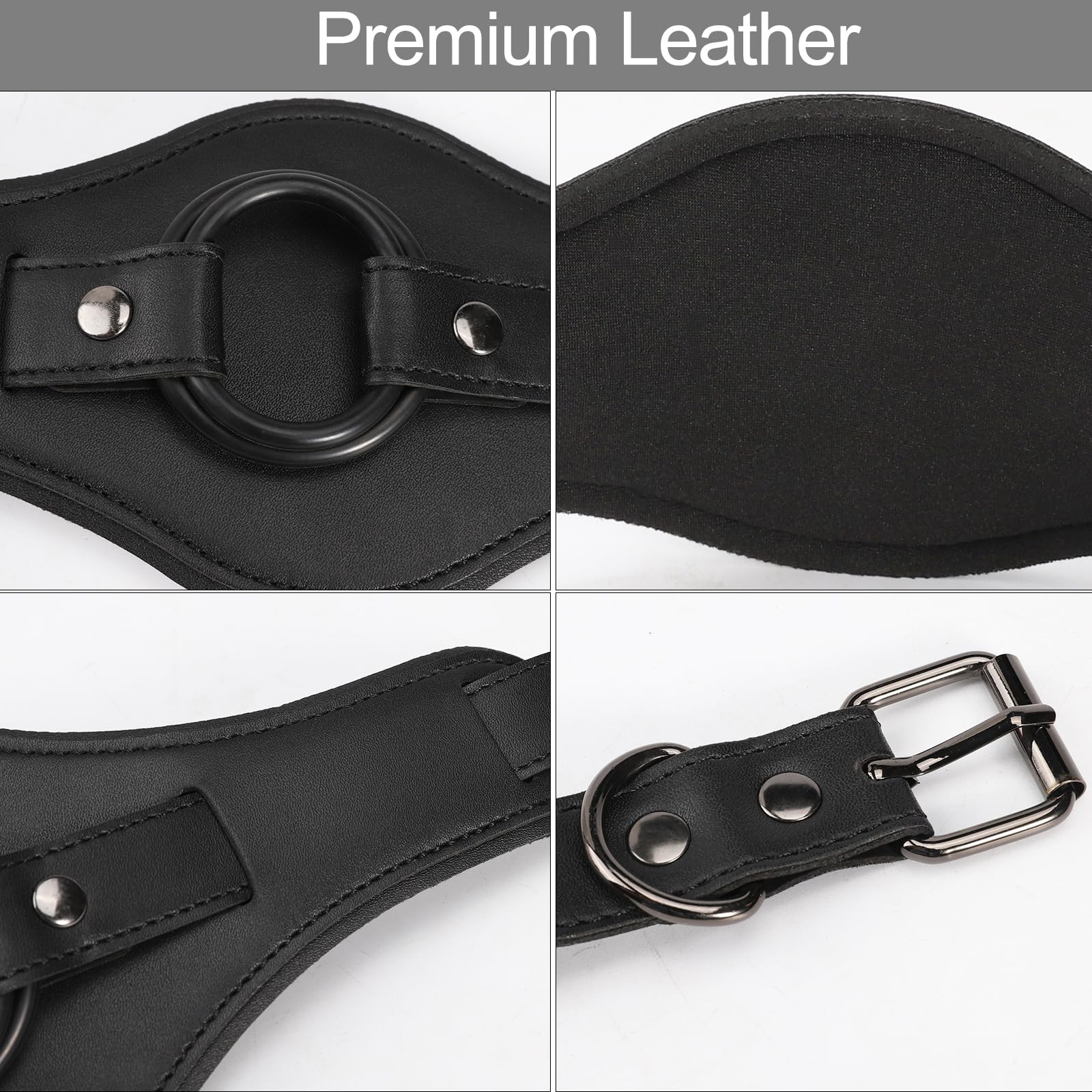 Adjustable Leg Strap-on Harness for Ride Dildo - Wearable Thigh Harness for Women & Couples - Perfect for Sex Parties, BDSM & Role Play Scenes - Adult Sex Toy with Secure Body Positioning
