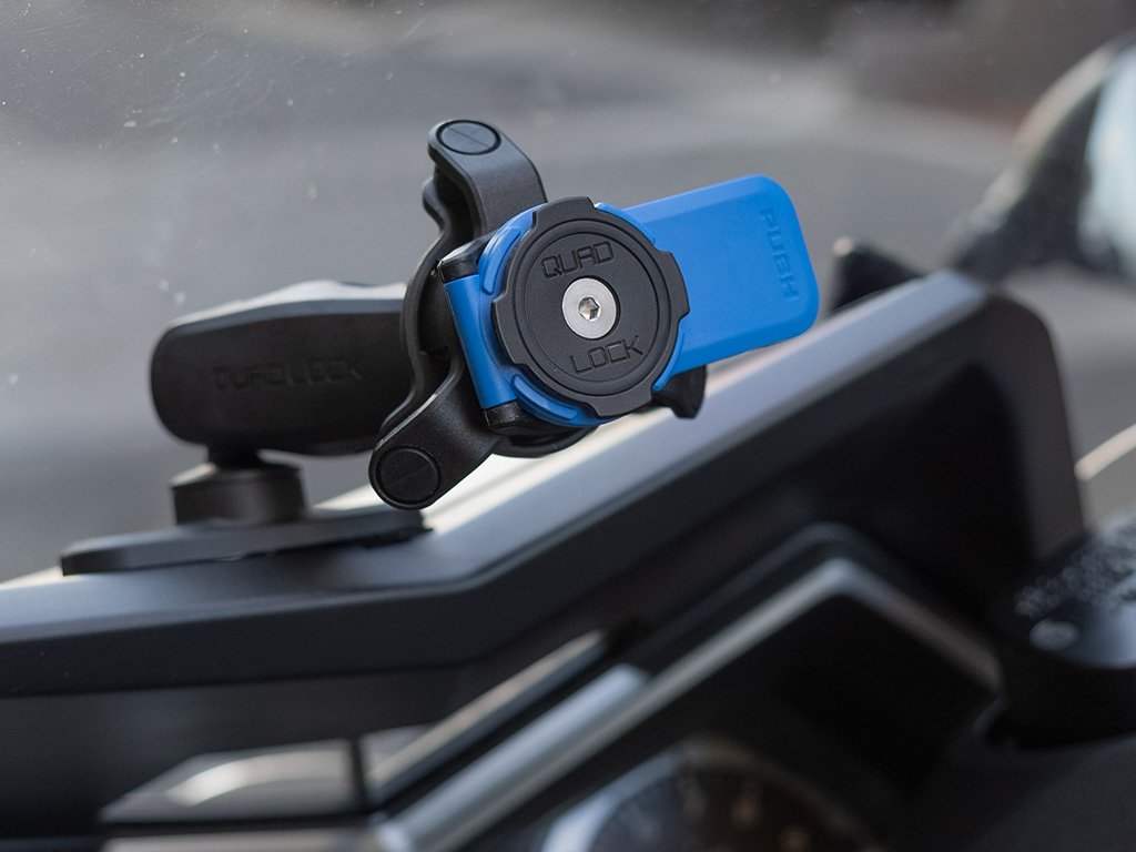 Quad Lock 360° Rotatable Bike Phone Mount - Secure Cycling Phone Holder for iPhone & Android - Perfect for Road Biking, Mountain Biking & Commuting