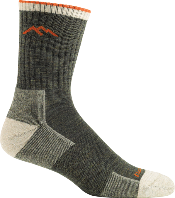 Darn Tough 1466 Hiker Micro Crew Midweight Cushion Socks for Men - Comfortable Hiking & Outdoor Adventure Socks for All-Day Wear
