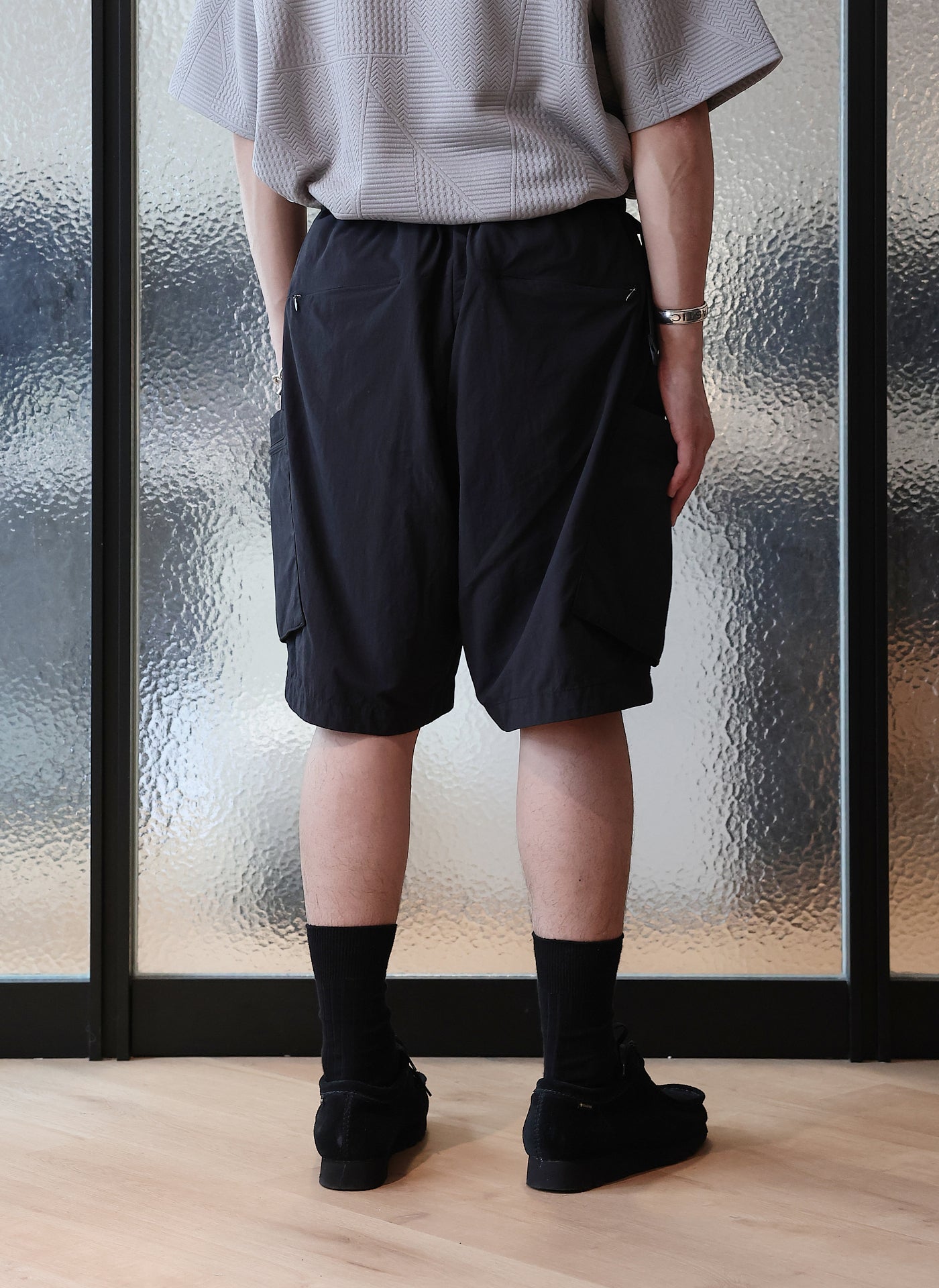 Durable Nylon Ripstop Utility Shorts for Men - Lightweight, Quick-Dry Outdoor & Work Shorts for Hiking, Camping, and Everyday Wear