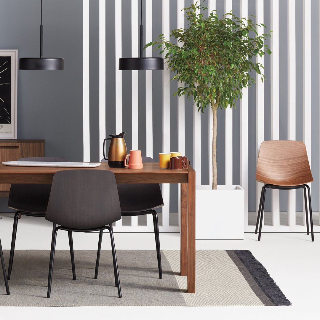 Blu Dot Bobber Pendant Light - Modern Minimalist Hanging Fixture for Dining Room, Kitchen Island & Bedroom