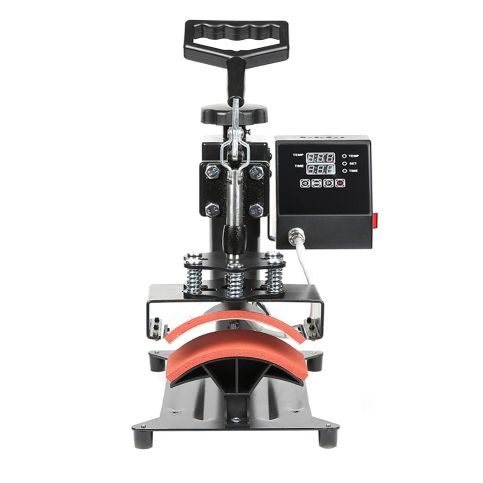 Digital Swing Away Heat Press Machine for Sublimation - Cap & Hat Printing Heat Transfer for Baseball Caps | Perfect for Custom Apparel, DIY Crafts & Small Business Use