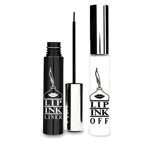 LIP INK Liquid Lip Liner - 100% Natural Organic Vegan Makeup | Long-Lasting Waterproof Lipstick for Women | Perfect for Parties, Weddings & Everyday Wear (Lava Red)