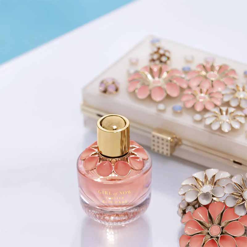 Elie Saab Girl of Now Forever Eau de Parfum for Women - Floral Oriental Perfume | Long-Lasting Luxury Fragrance for Date Night & Special Occasions