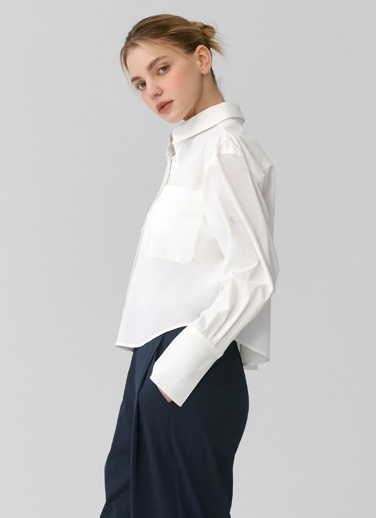 All Around Stretch Crop Shirt - Comfortable & Stylish Women's Tops for Yoga, Workout & Casual Wear