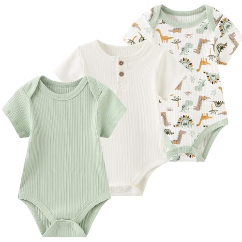 Sage Green/White/Dinosaur