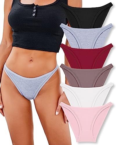 6 Pack A(black+white+gray+wine Red+pink+dark Purple)