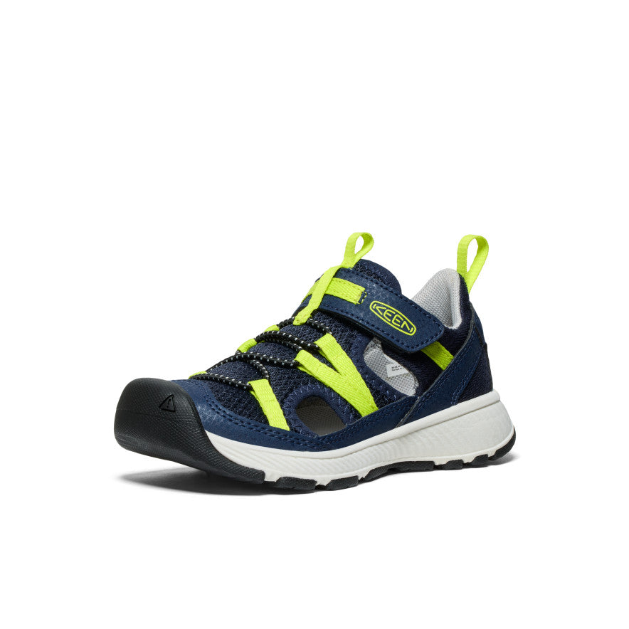 Motozoa Kids' Sandals for Boys & Girls - Navy Blue & Evening Primrose Colors | Comfortable & Durable for Beach, Pool, and Outdoor Play