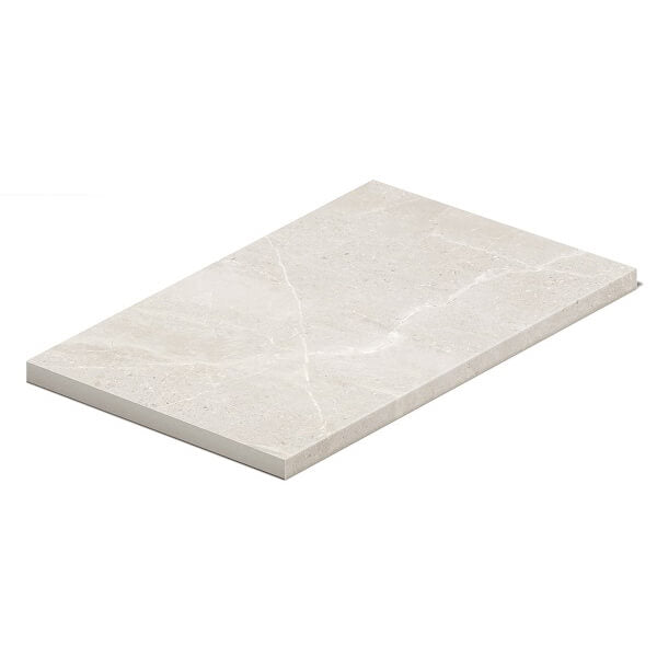 Monza Bullnose Square Edge 600x400 Grip Storm - Non-Slip Ceramic Tile for Bathroom, Kitchen & Shower Flooring - Waterproof & Durable Safety Tiles for Wet Areas