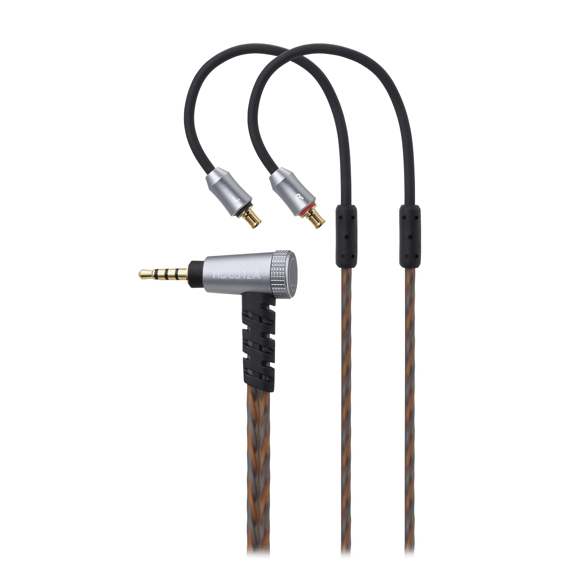 Audio-Technica HDC312A/1.2 2.5mm Detachable Balanced Audiophile Headphone Cable for LS Series Headphones - Premium Replacement Cable for Home Studio & Hi-Fi Listening