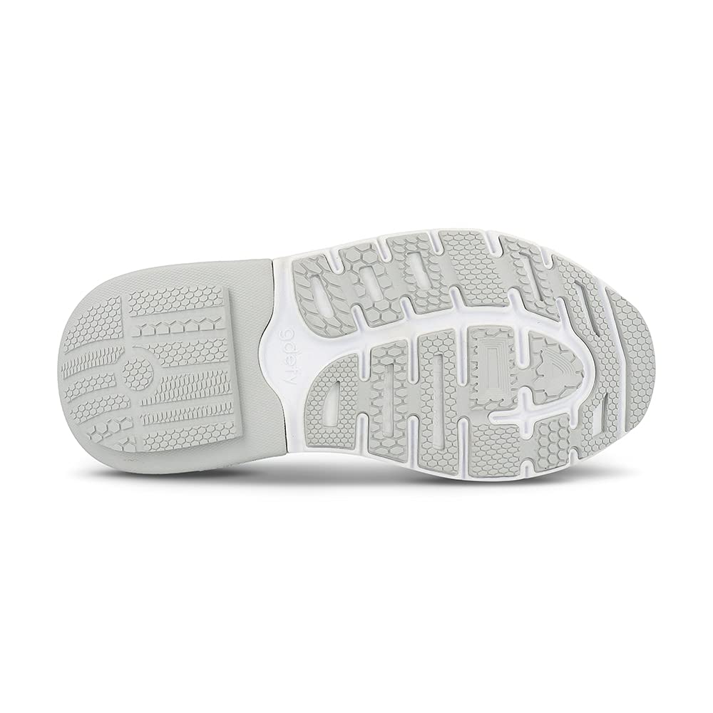 Gravity Defyer Men's GDEFY Shaxon Athletic Shoes - Shock-Absorbing Leather Sneakers for Pain Relief & Performance | Ideal for Running, Walking & Everyday Comfort